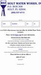 Mobile Screenshot of holtwaterworks.com