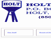 Tablet Screenshot of holtwaterworks.com